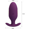 Pretty Love - Plug Anal Contrôlé Par Application Jefferson Violet